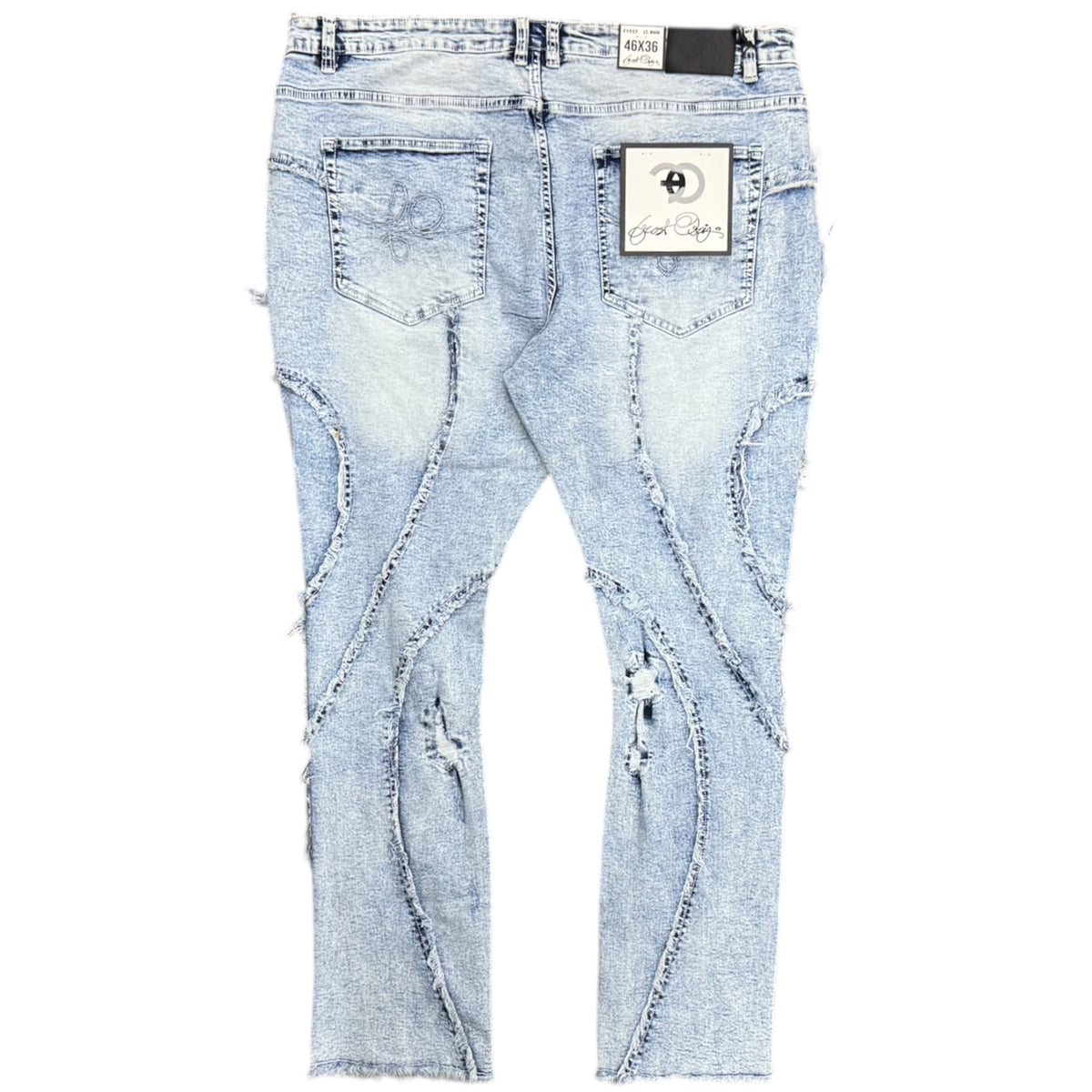 FROST MORETTI STACKED JEANS by Frost Originals