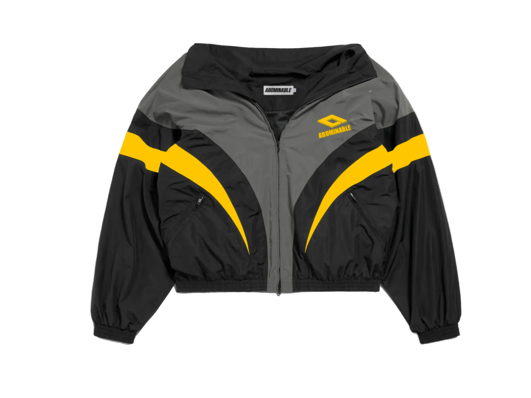 Luv Abominable Pyramid Nylon Track Jacket by LUV ABOMINABLE
