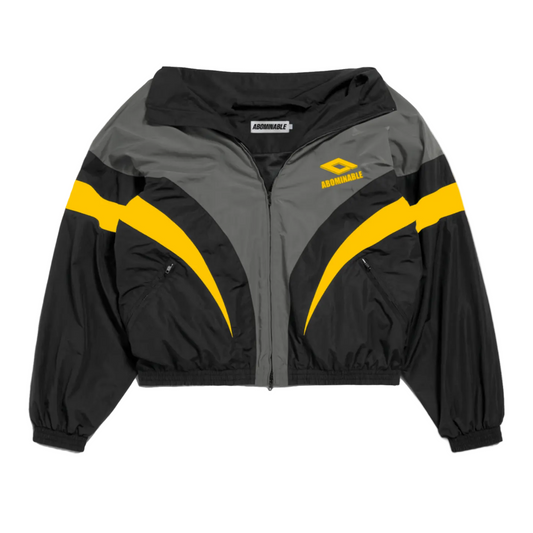 Luv Abominable Pyramid Nylon Track Jacket by LUV ABOMINABLE