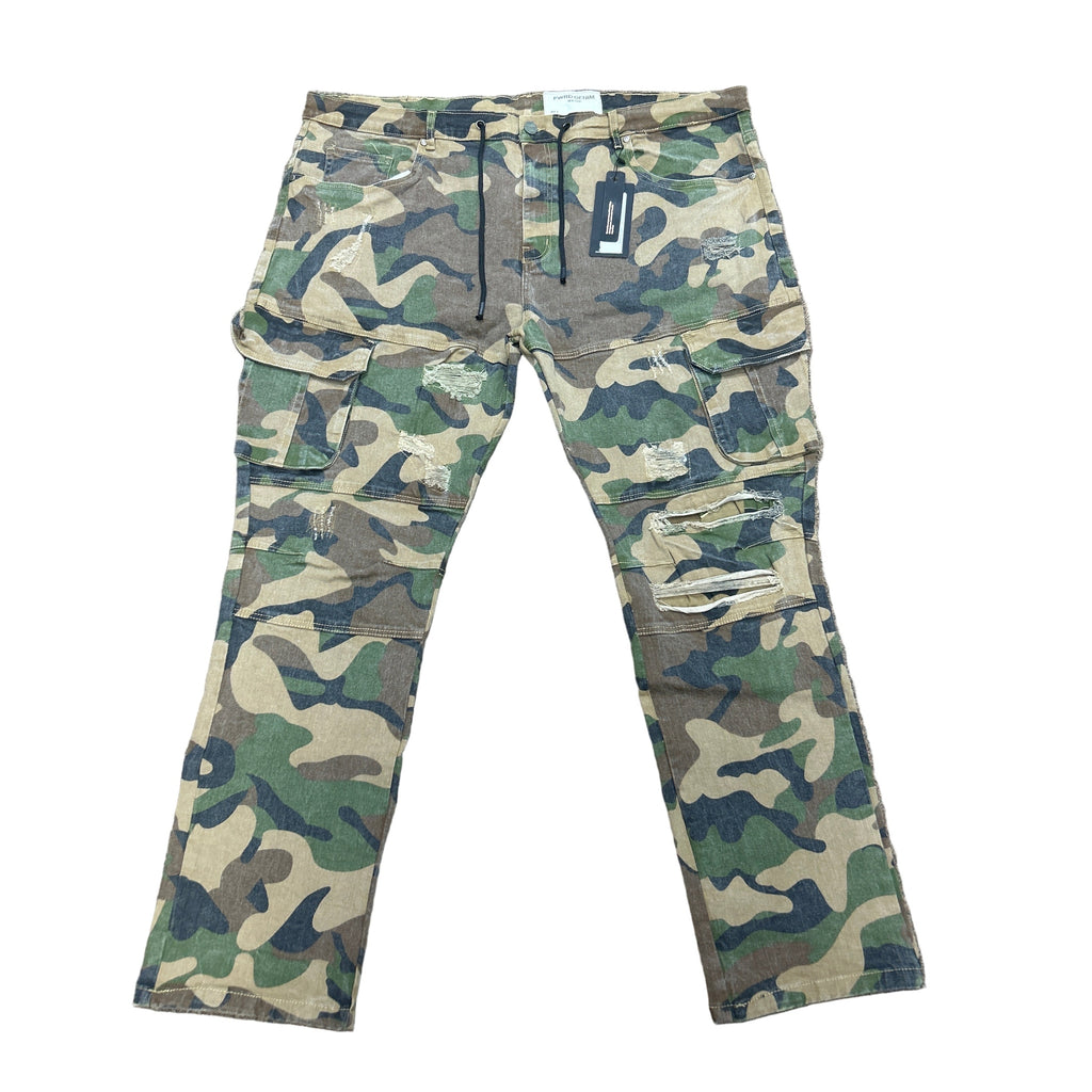 FWRD GREEN CAMO JEANS