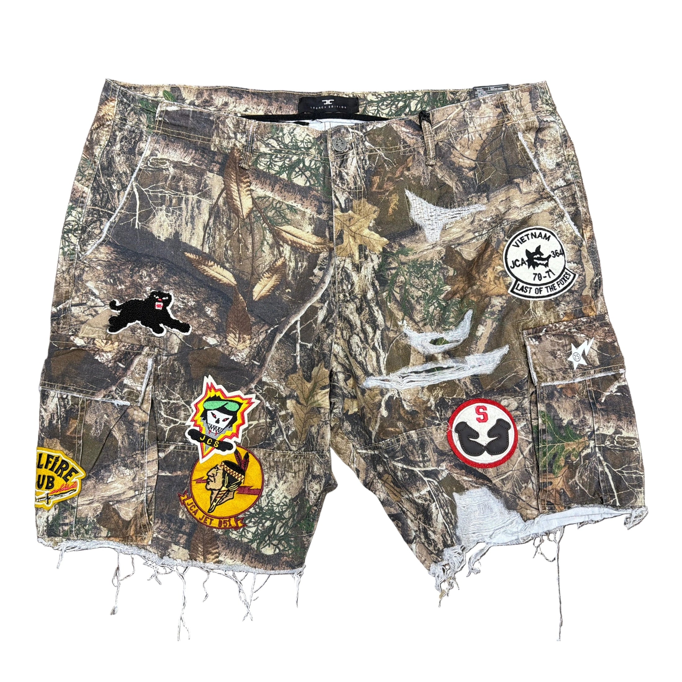 JORDAN CRAIG CAMO DIARY CARGO SHORTS by Jordan Craig