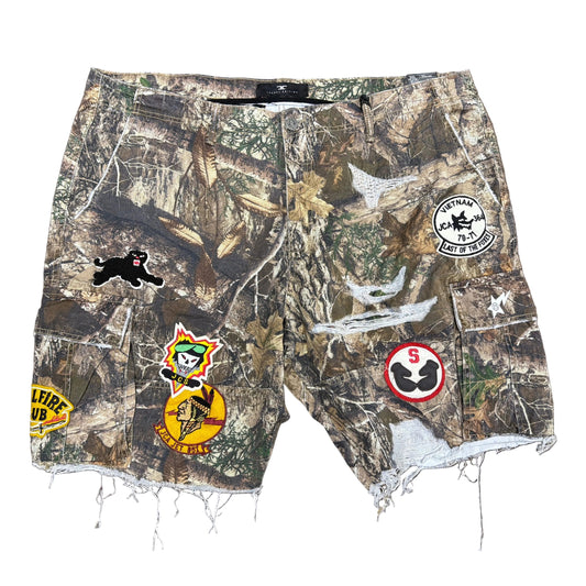 JORDAN CRAIG CAMO DIARY CARGO SHORTS by Jordan Craig