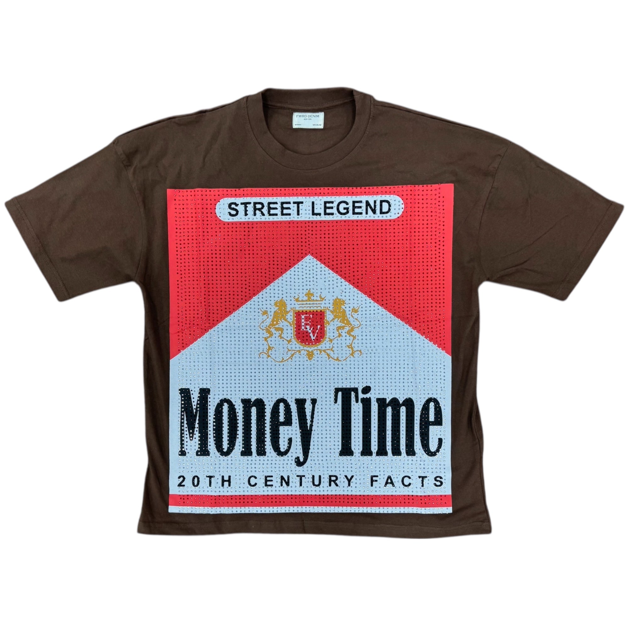 MENS MONEYTIME S/SLV JERSEY TEE