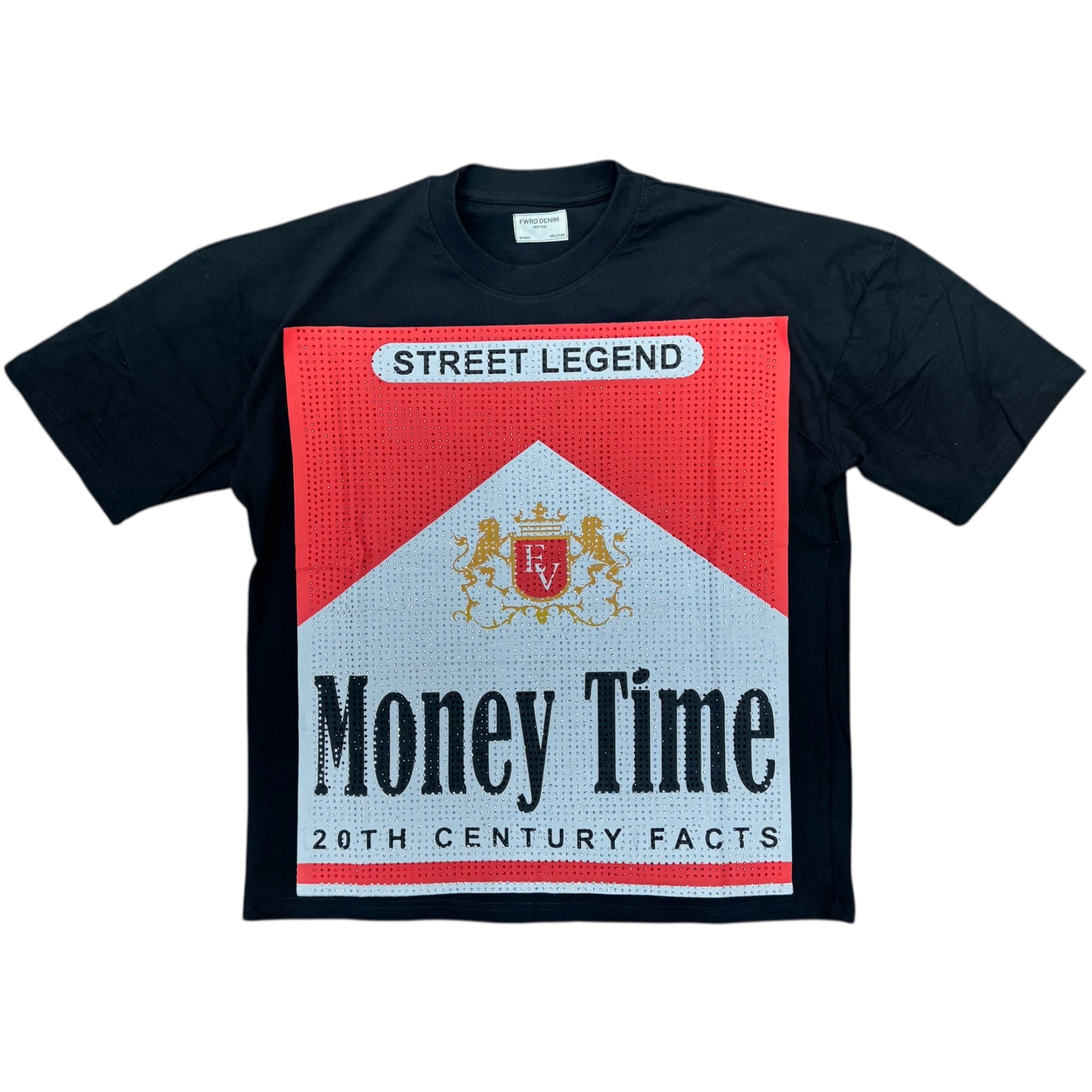 MENS MONEYTIME S/SLV JERSEY TEE