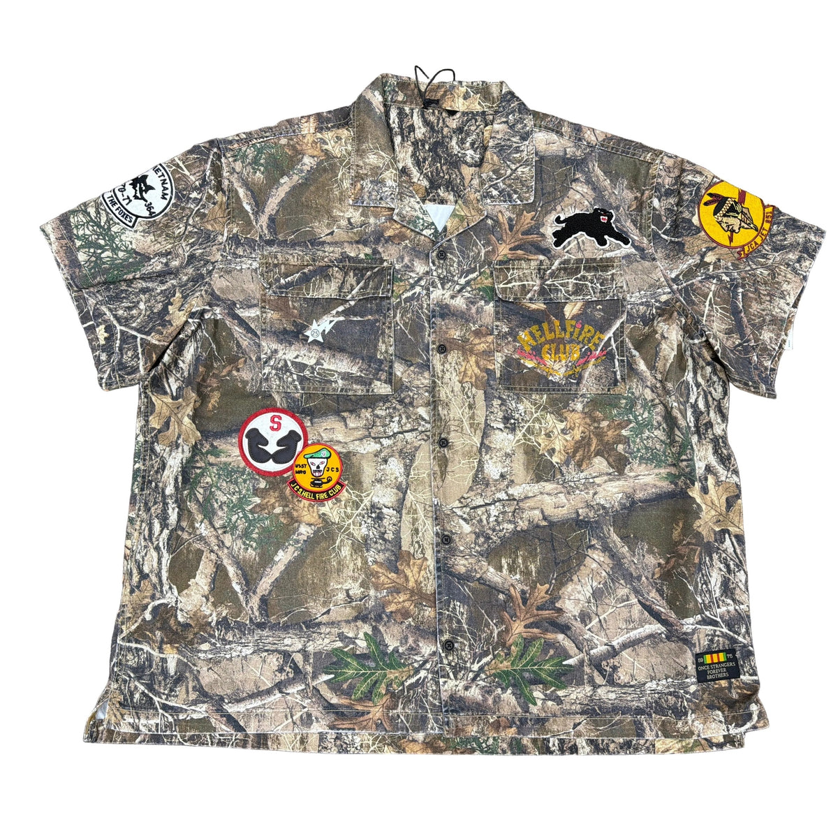 JORDAN CRAIG HELL FIRE CAMP SHIRT by Jordan Craig
