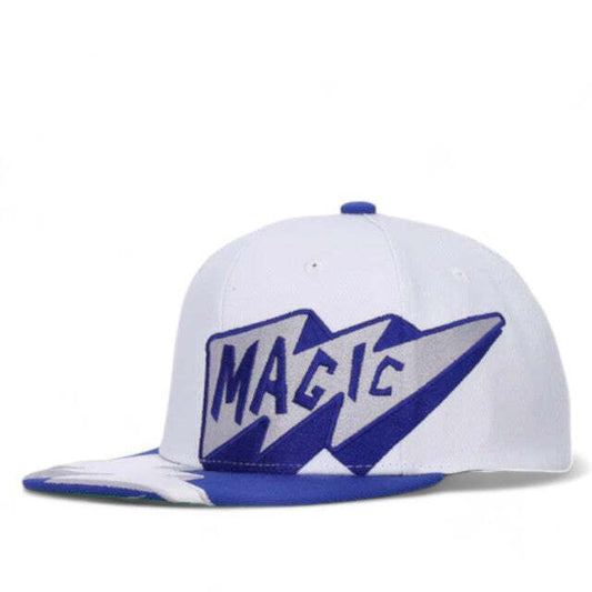 MITCHELL AND NESS NBA FAST TIMES SNAPBACK HWC MAGIC by Mitchell and Ness