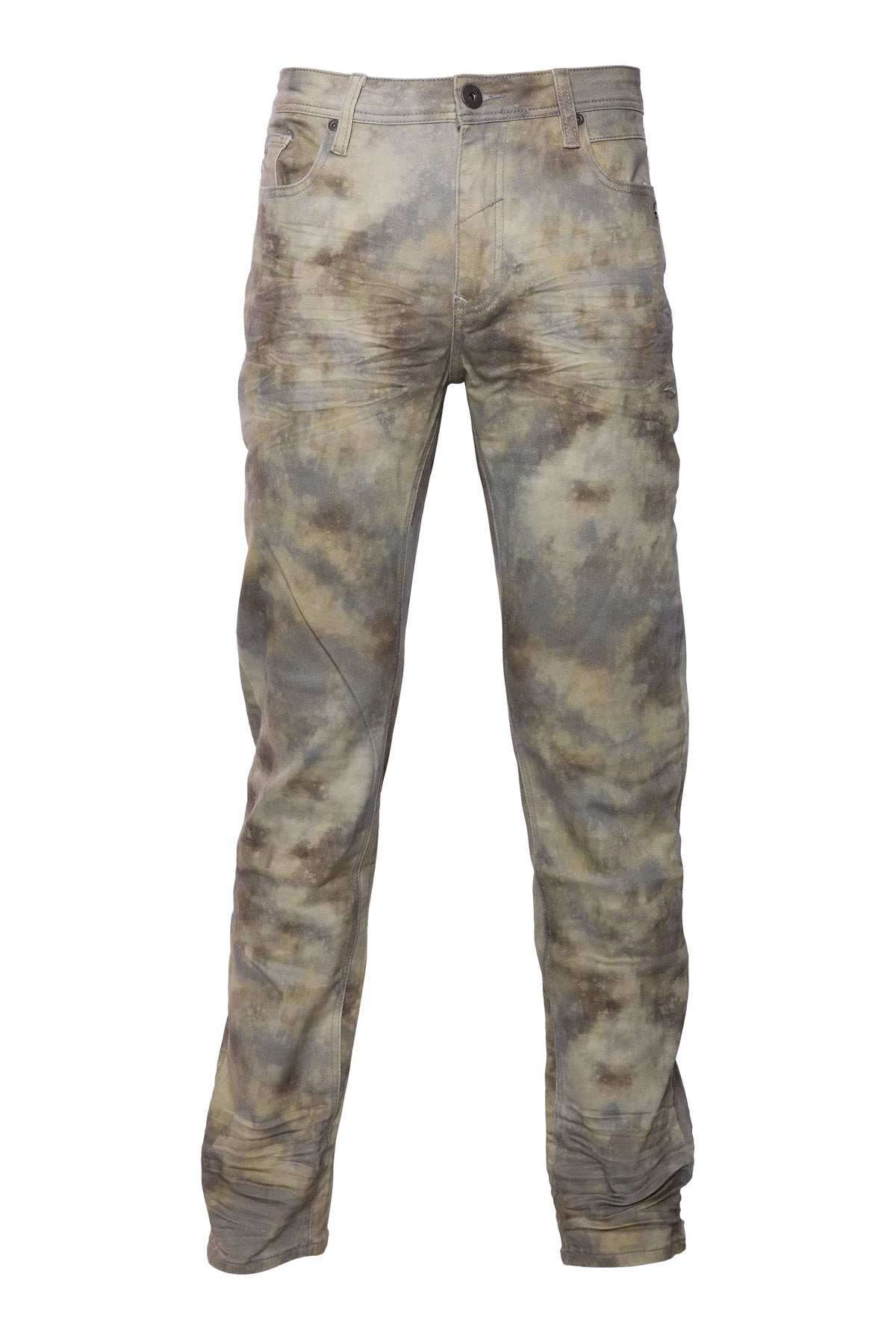 A. TIZIANO HAYES STRETCH TWILL JEANS by A TIZIANO