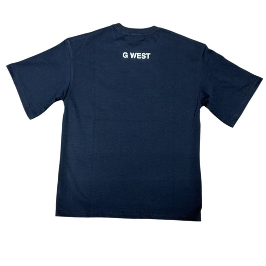 G WEST RHINESTONE RACE TO THE GRAVE TEE by G-WEST
