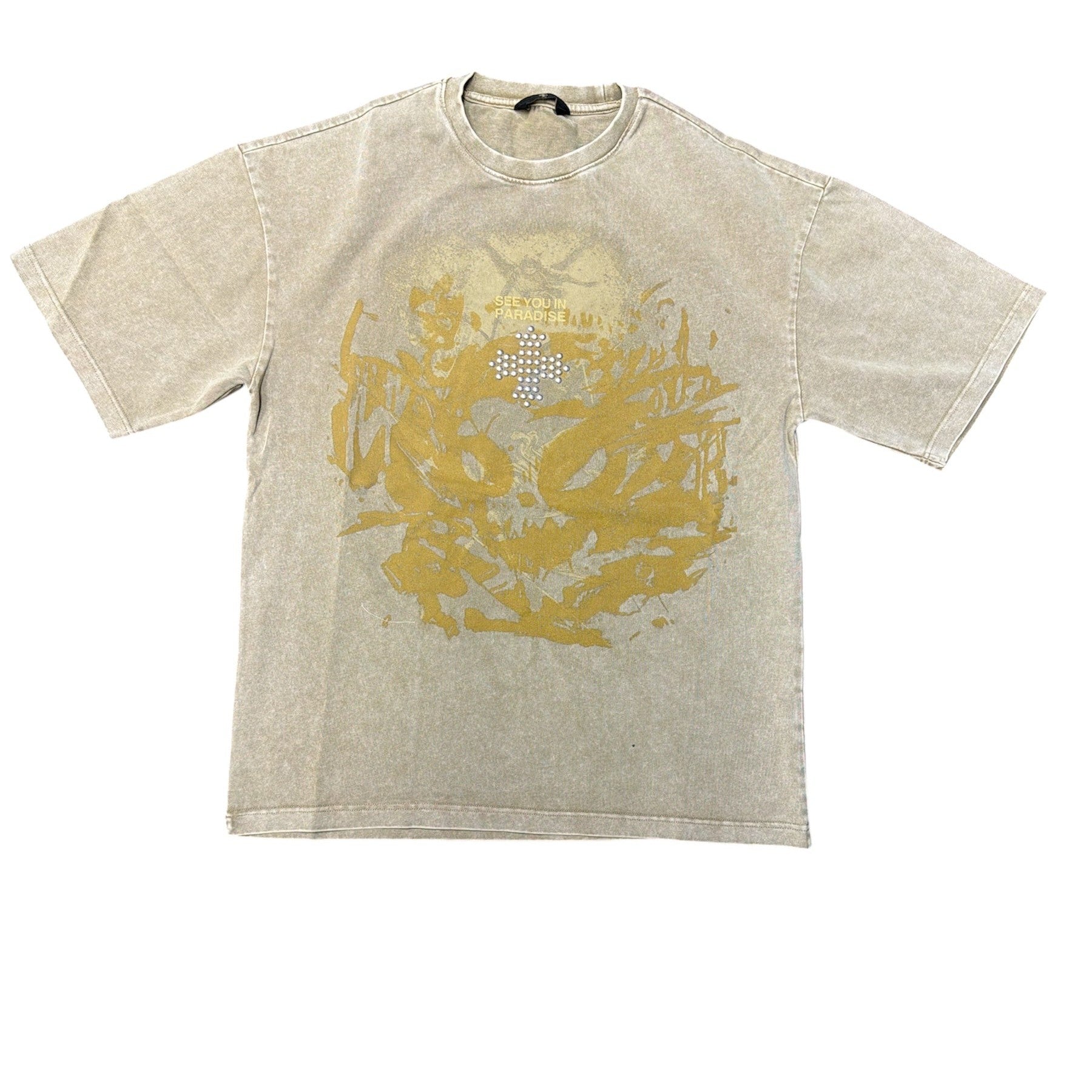 SEE YOU IN PARADISE GRAPHIC ANGEL TEE by Jordan Craig