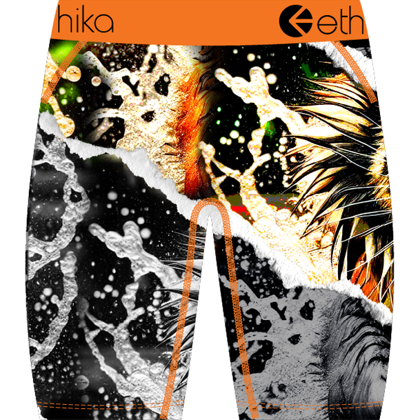 ETHIKA TIGER TEMPER-ORANGE/GREY by Ethika