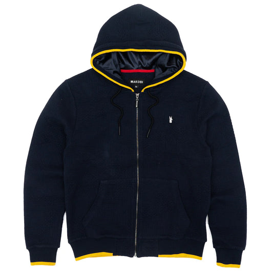 MAKOBI AMALFI HOODIE-NAVY by MAKOBI