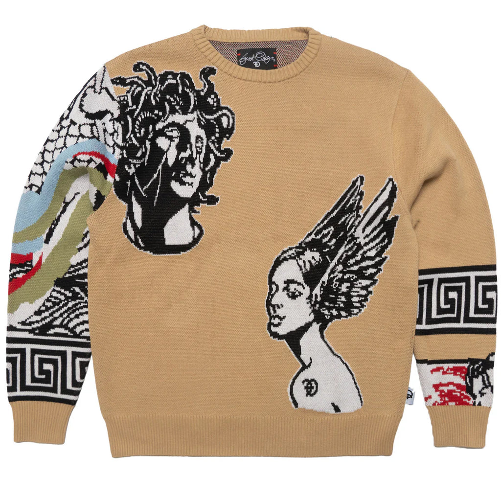 FROST Paradise Lost Knit Sweater - Khaki