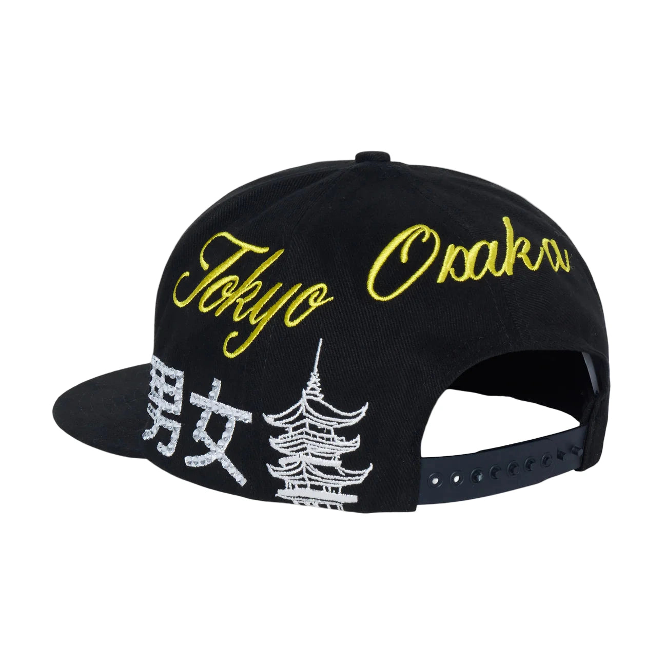 HOMME FEMME Japan Gemstone Hat-Blk