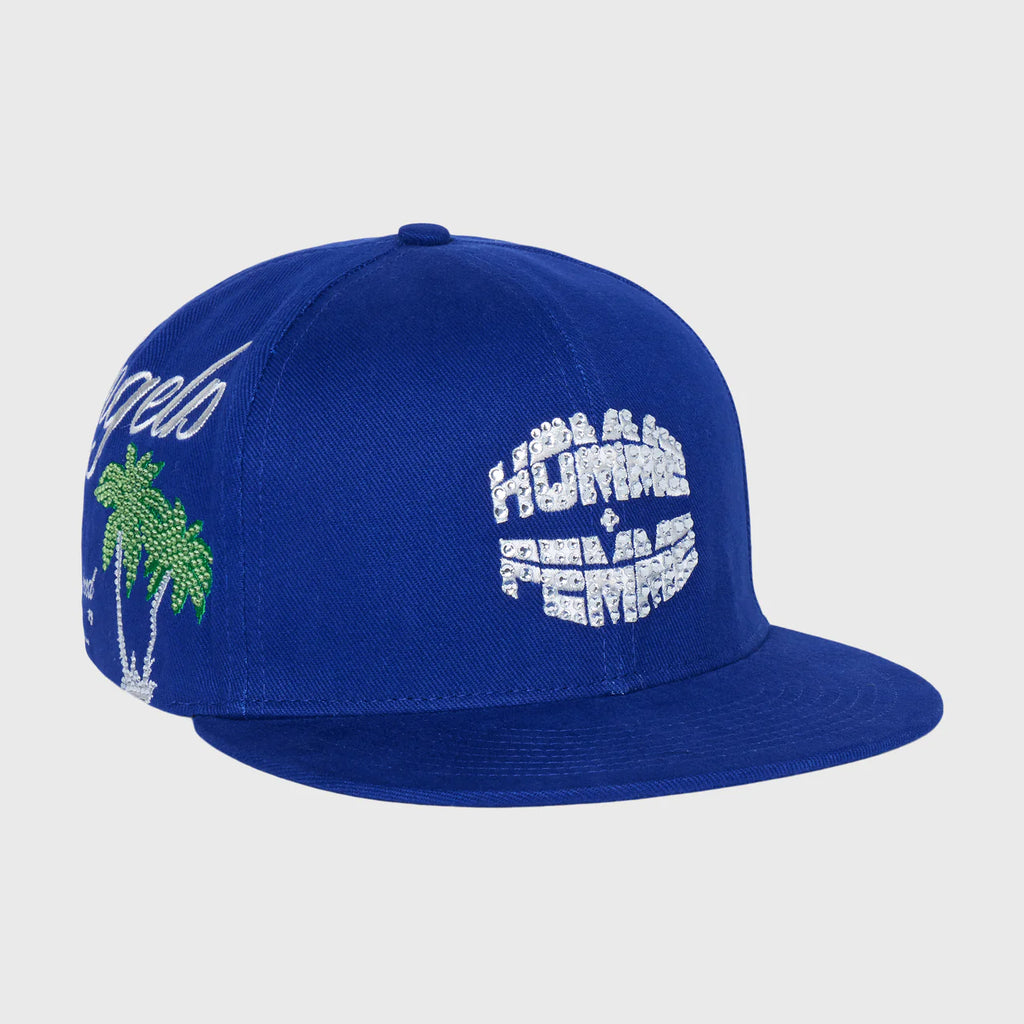 HOMME FEMME LA Gemstone Hat-Royal