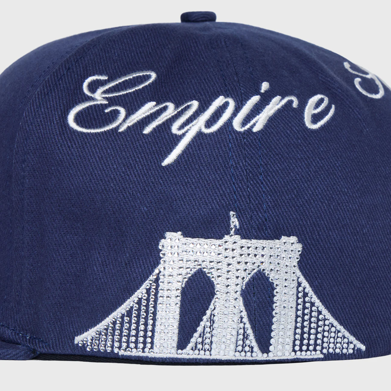 HOMME FEMME NYC Gemstone Hat-Navy