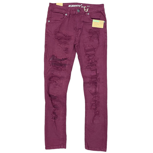 M SOCIETY 80262-BURGUNDY by M SOCIETY