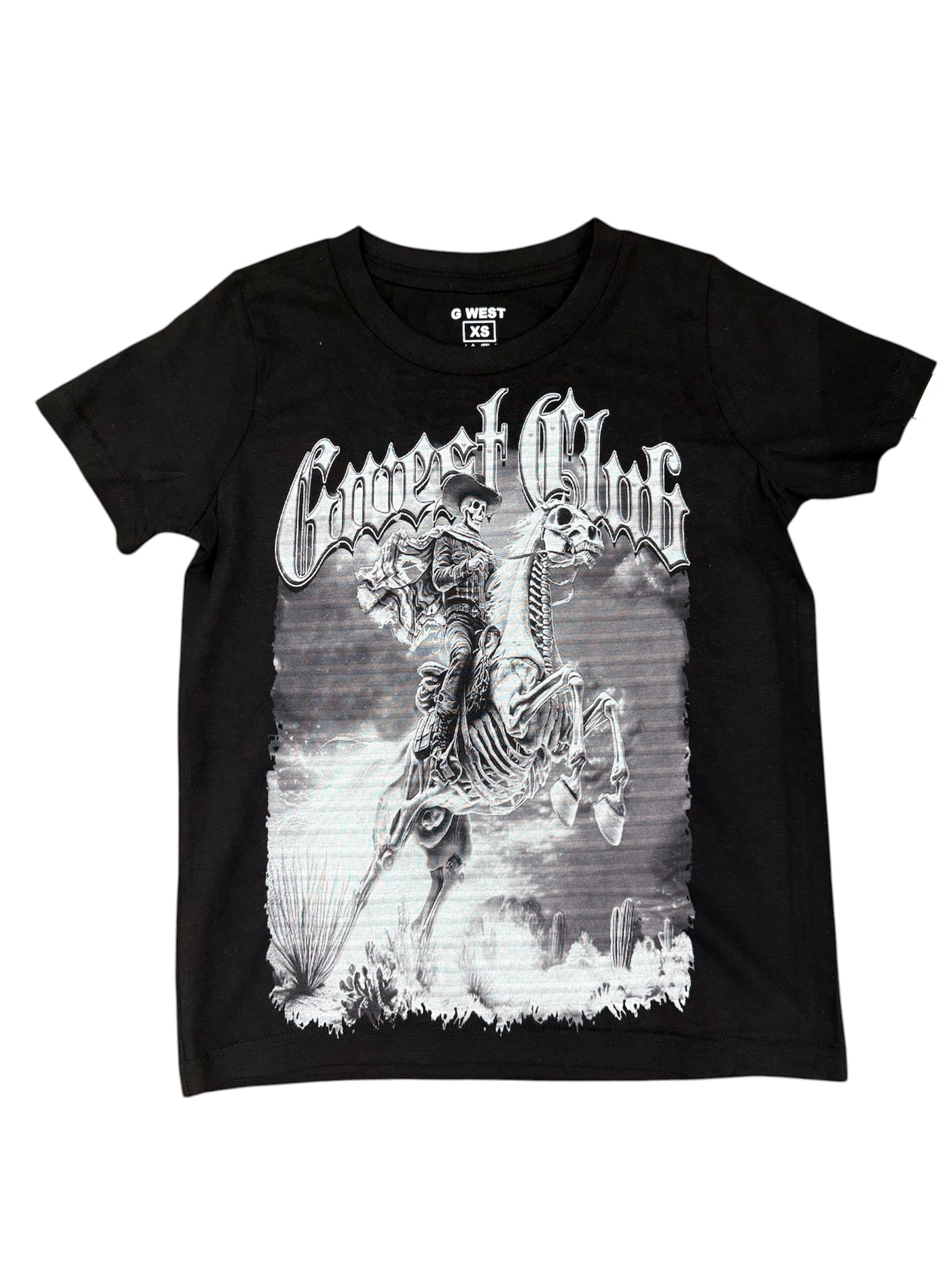 G WEST KIDS RIDER OF FLAMES TEE