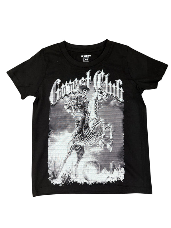 G WEST KIDS RIDER OF FLAMES TEE