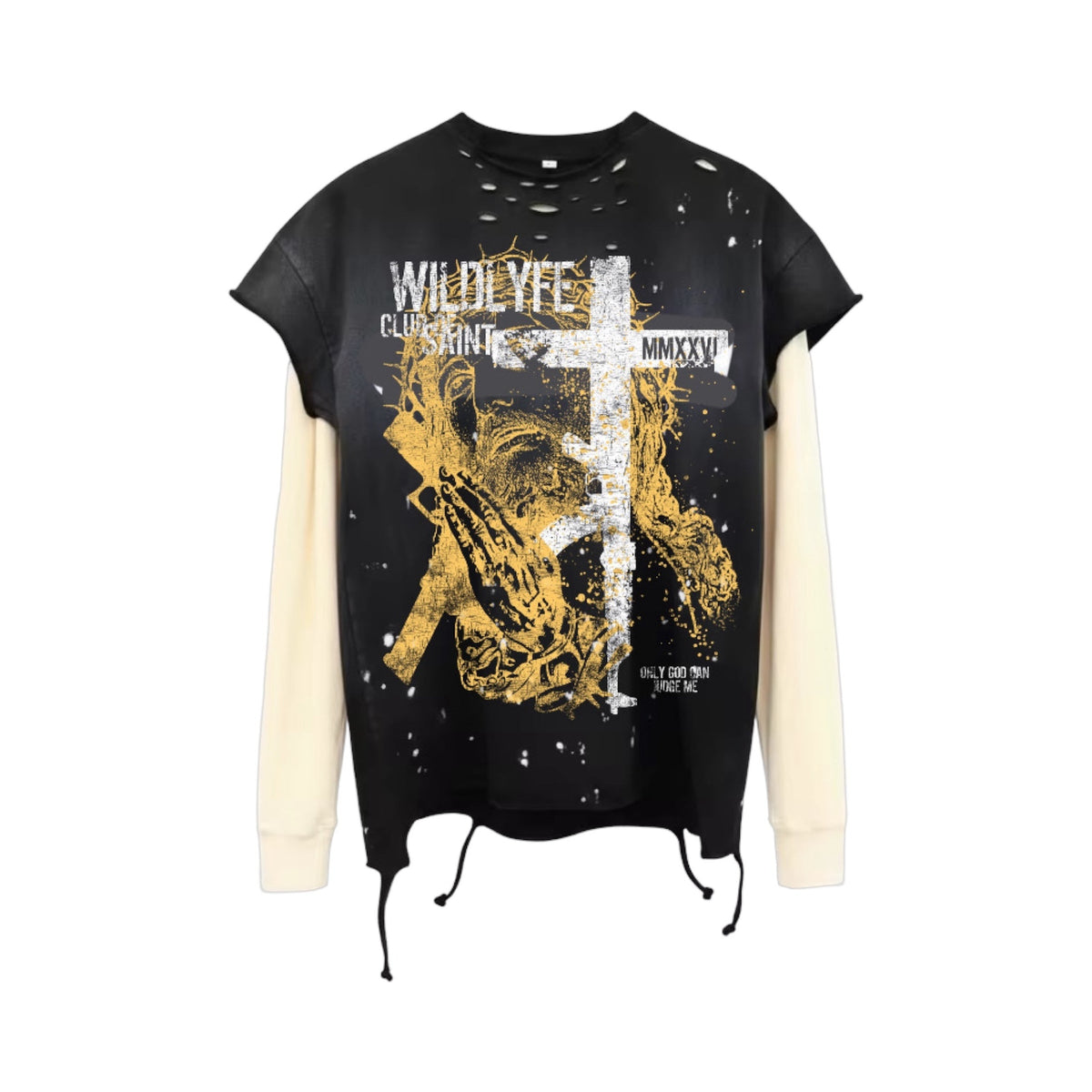 WILDLYFE ONLY GOD CAN JUDGE ME TEE by WILDLYFE