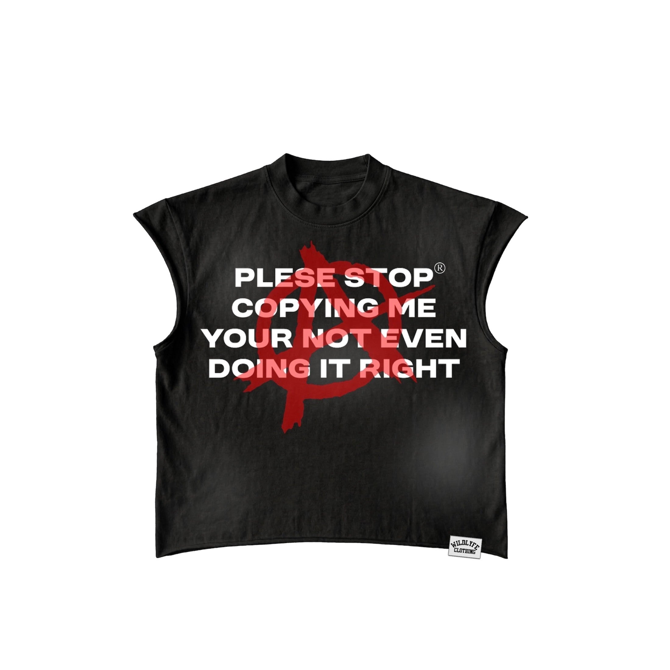 WILDLYFE COPYCAT SLEEVELESS TEE by WILDLYFE