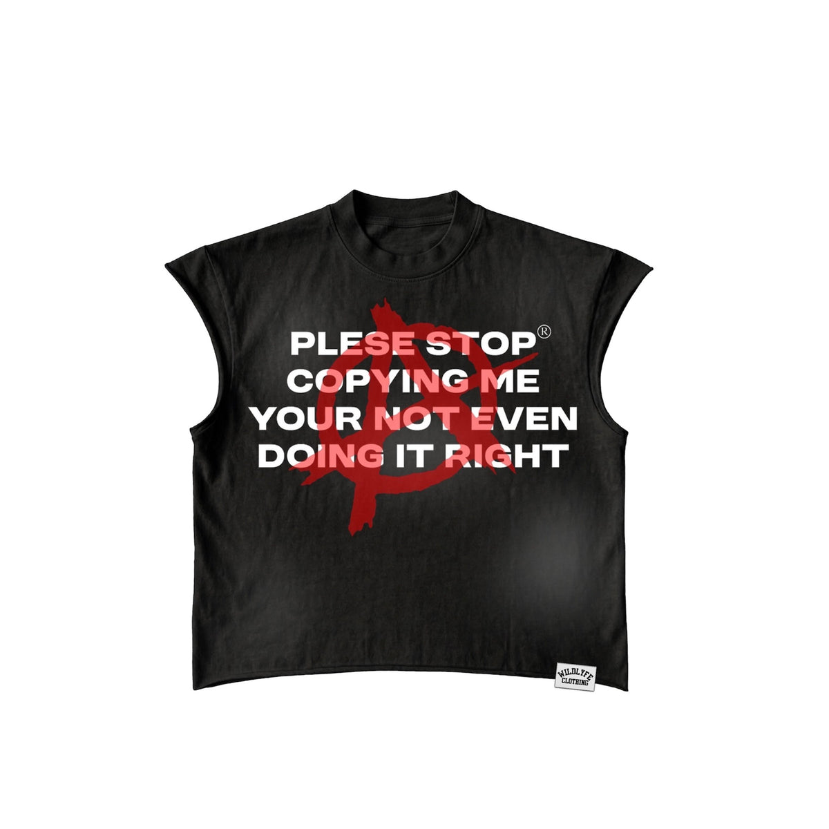 WILDLYFE COPYCAT SLEEVELESS TEE by WILDLYFE