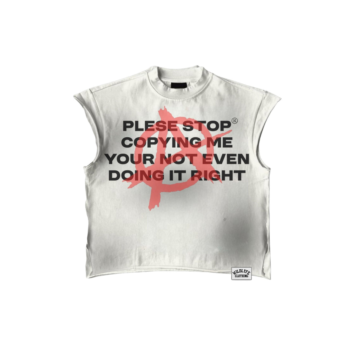 WILDLYFE COPYCAT SLEEVELESS TEE by WILDLYFE