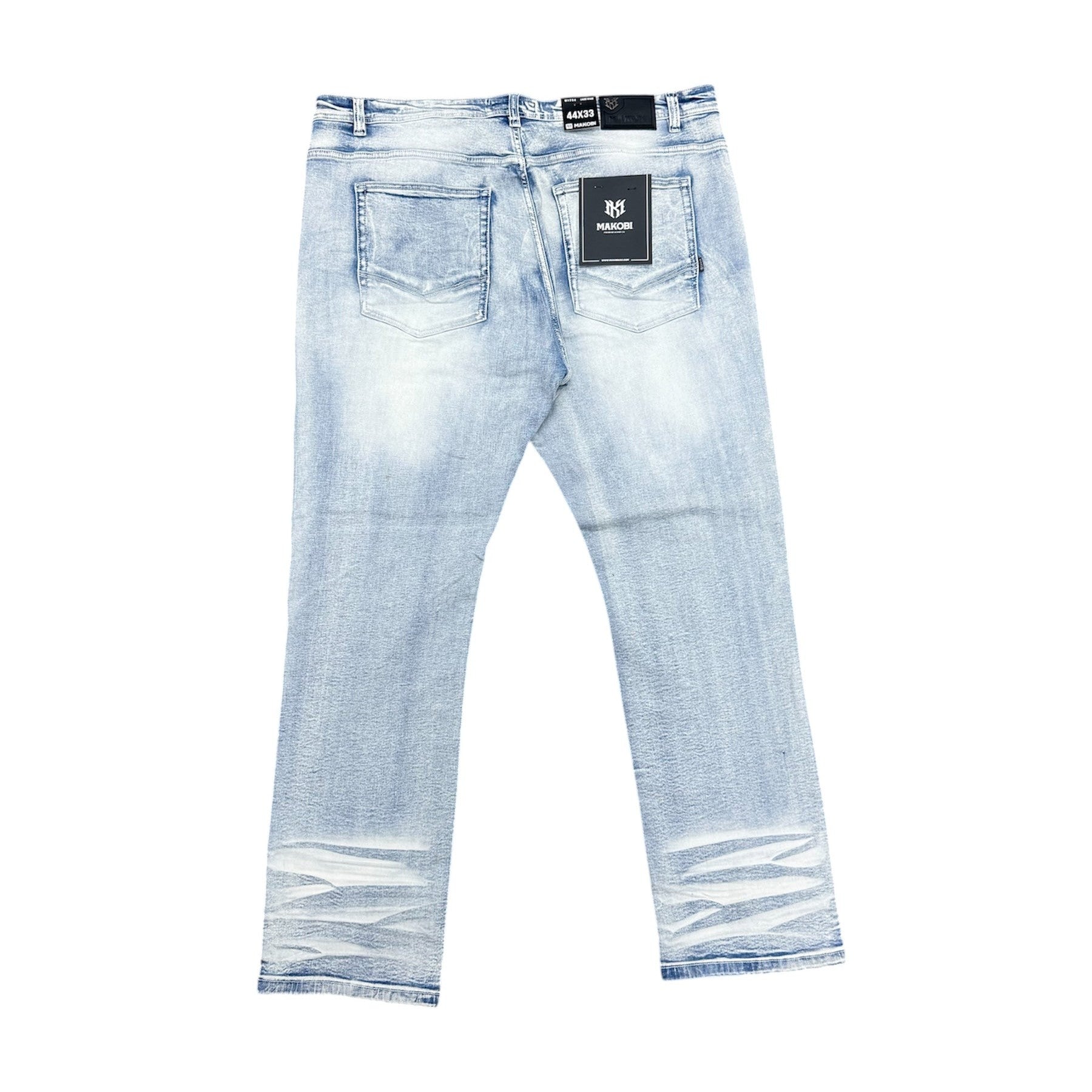 MAKBOI NEVER BACK DOWN JEANS by Makobi
