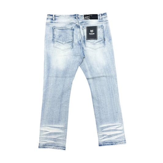 MAKBOI NEVER BACK DOWN JEANS by Makobi