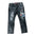 MAKBOI NEVER BACK DOWN JEANS by Makobi