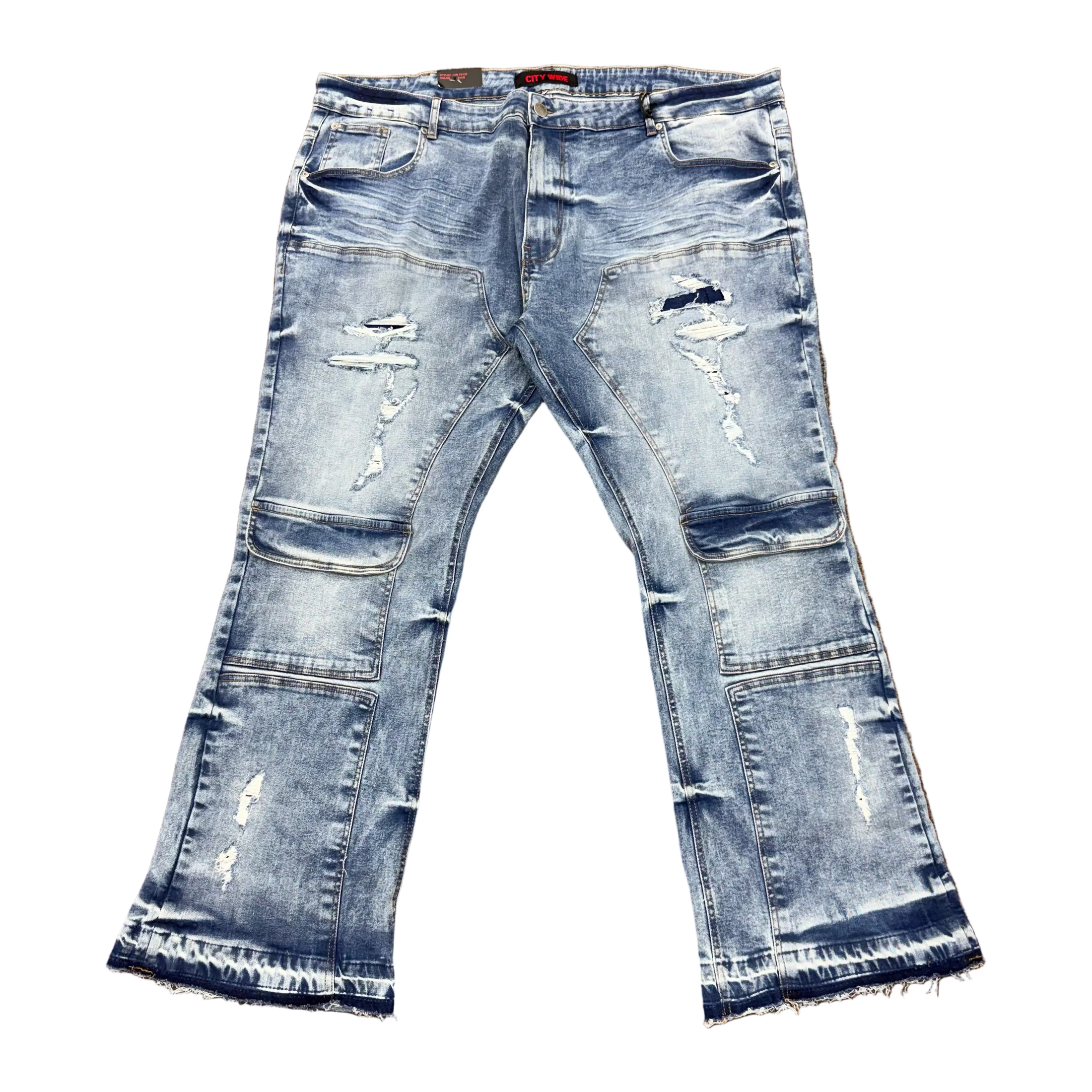 CWF WASHED POCKET JEANS by Citywide Fashions