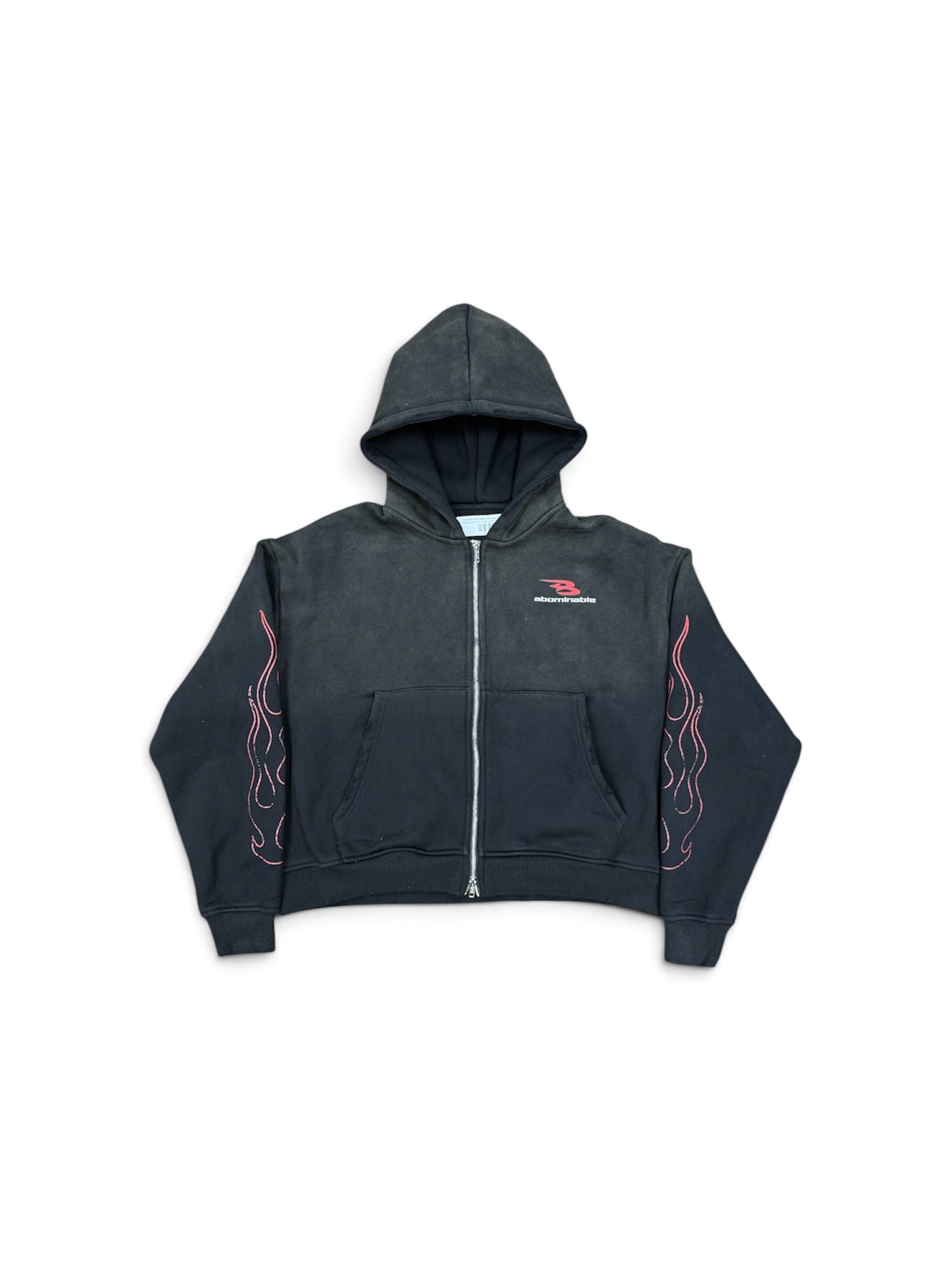 LUV ABOMINABLE FIRE FLAME HOODY by LUV ABOMINABLE
