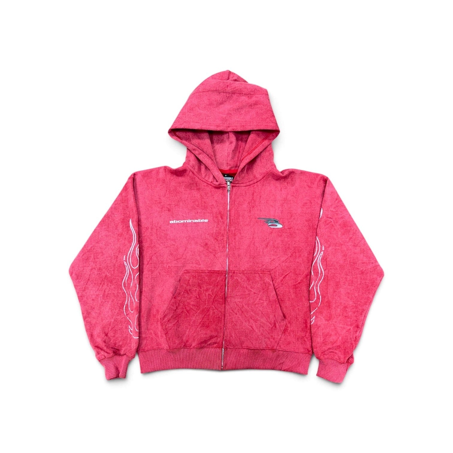 LUV ABOMINABLE FIRE FLAME HOODY by LUV ABOMINABLE