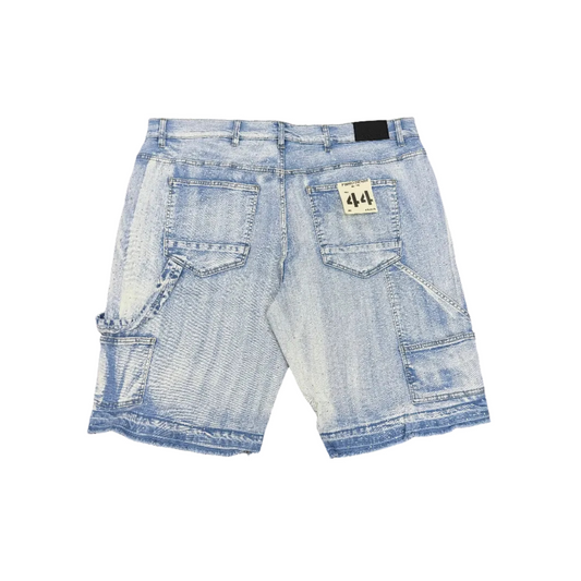 FWRD KARVIN CRYSTAL DENIM SHORT by FWRD