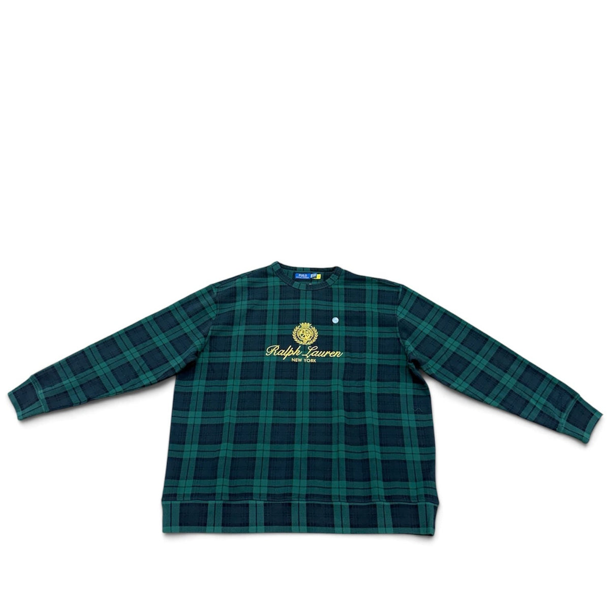 RALPH LAUREN LONG-SLEEVE HERITAGE HOLIDAY CREST SWEATSHIRT by Ralph Lauren