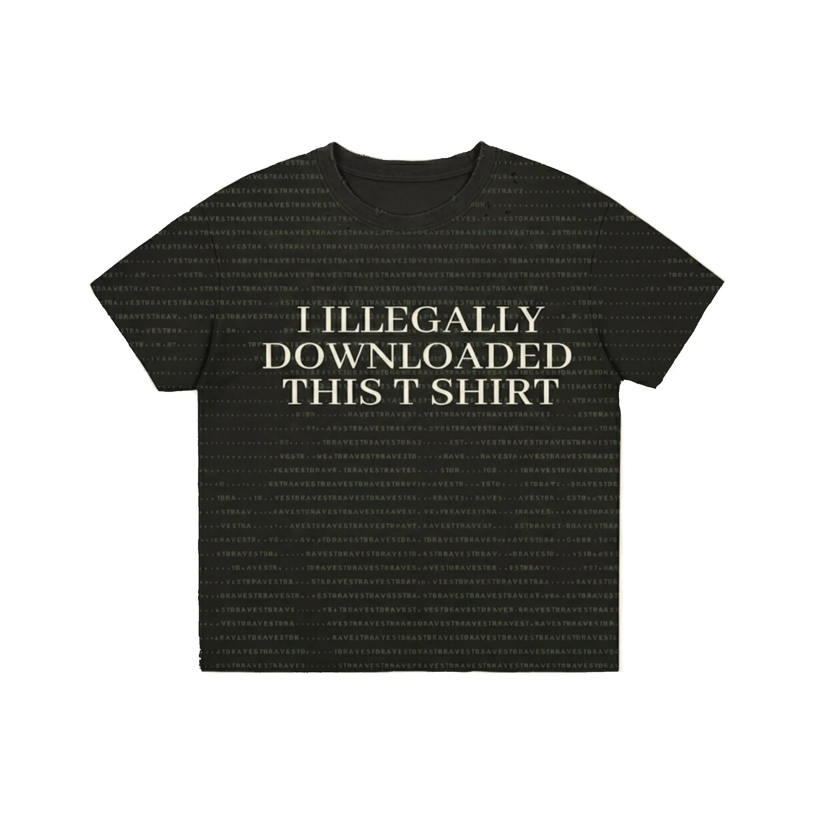 BRAVEST STUDIOS ILLEGAL BLACK TEE by BRAVEST STUDIOS