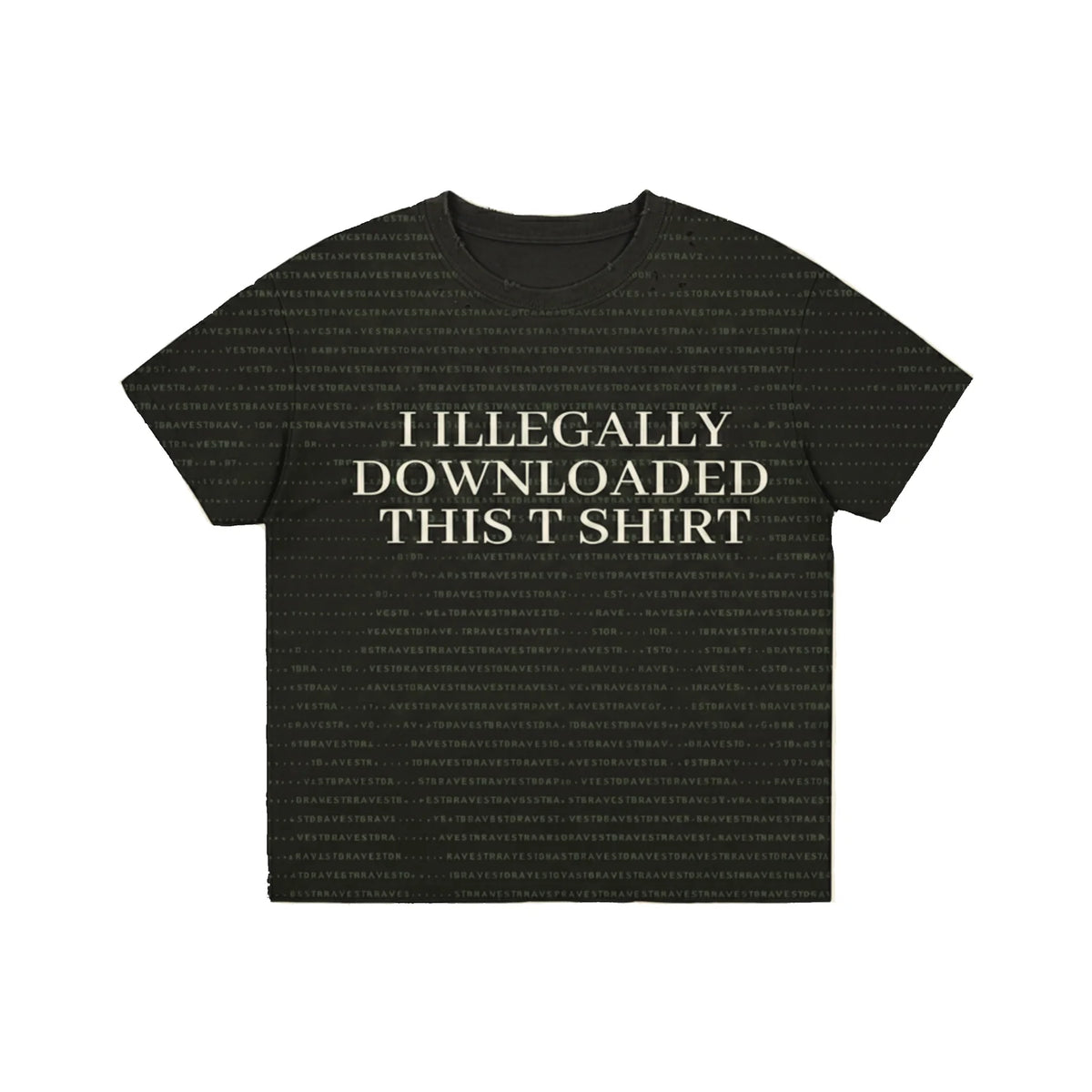 BRAVEST STUDIOS ILLEGAL BLACK TEE by BRAVEST STUDIOS