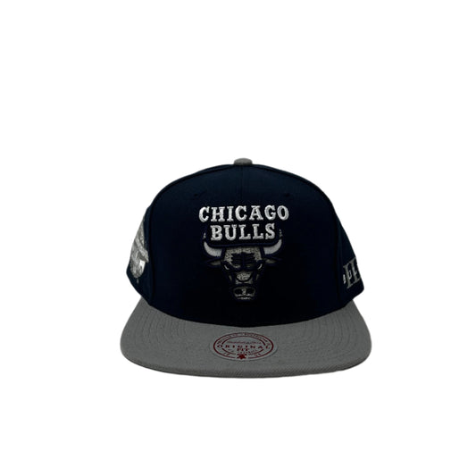 MITCHELL AND NESSSH22179-NAVY/GREY by Mitchell and Ness