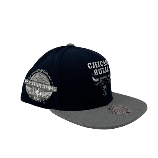 MITCHELL AND NESSSH22179-NAVY/GREY by Mitchell and Ness