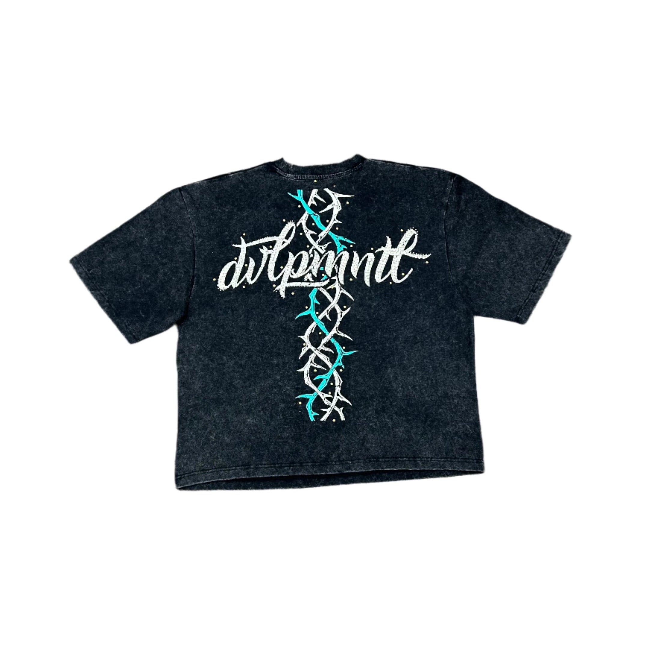 REBEL OVERSIZE TEE-BLACK