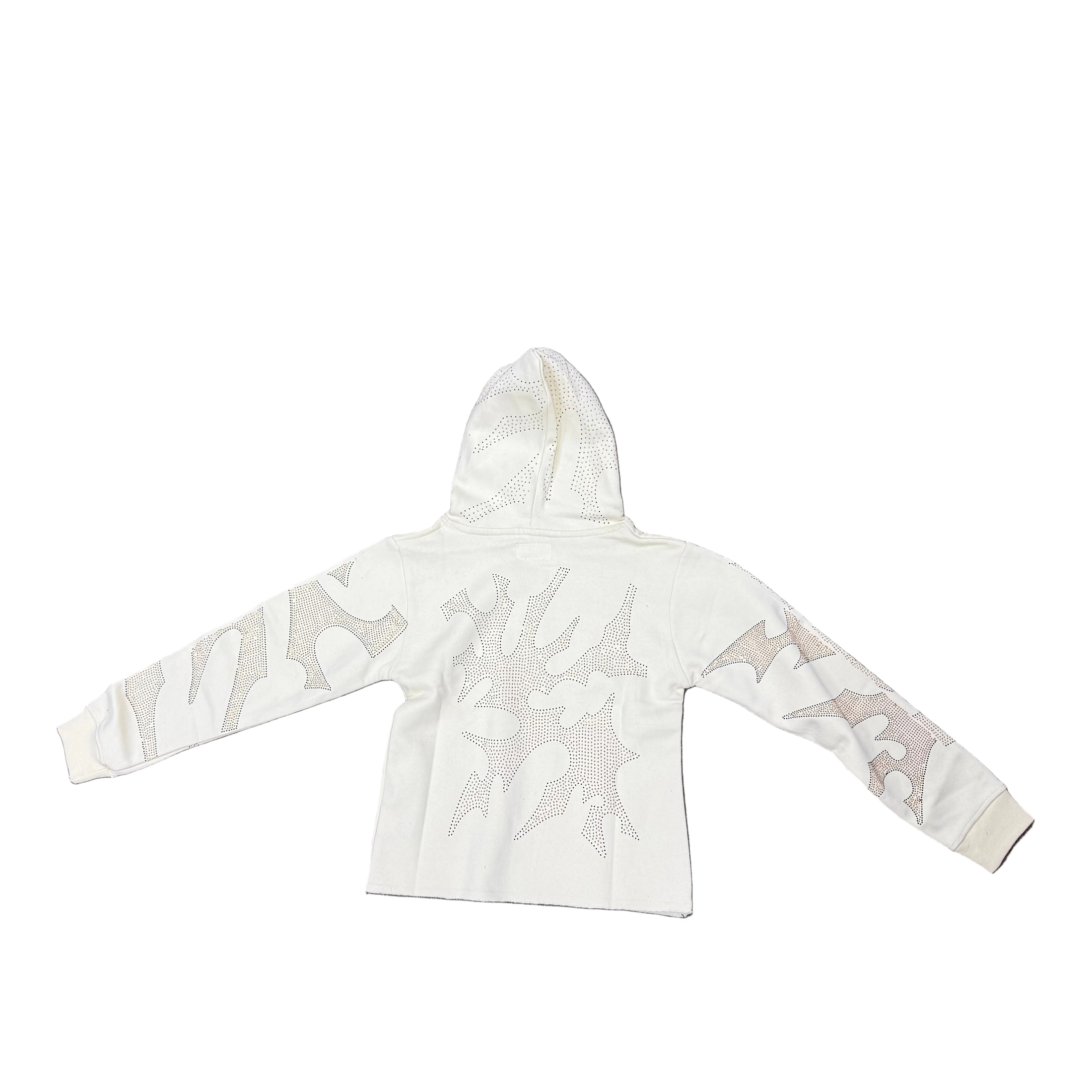 FWRD KIDS RHINESTONE HOODIE by FWRD