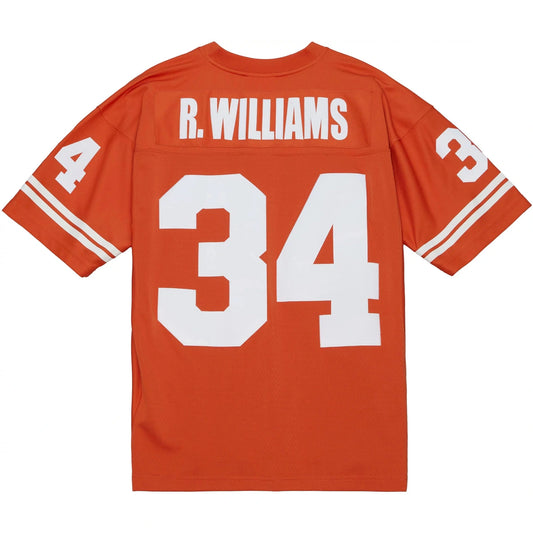 MITCHELL AND NESS NCAA DARK JERSEY TEXAS LONGHORNS 1998 RICKY WILLIAMS by Mitchell and Ness
