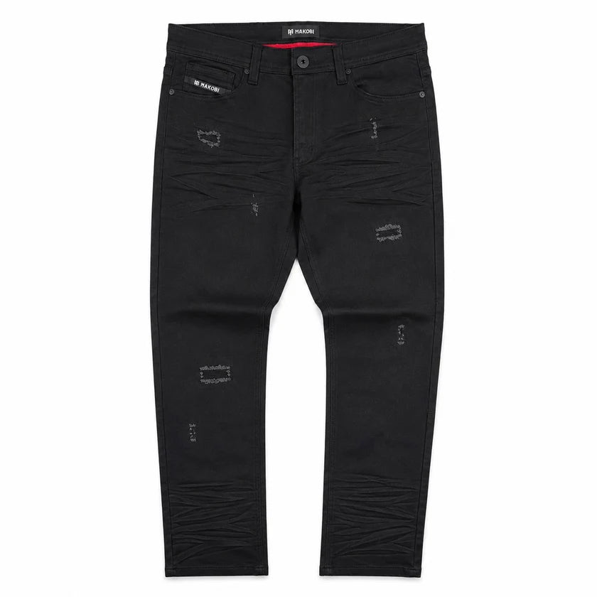 MAKOBI MANCINI TWILL JEANS by Makobi