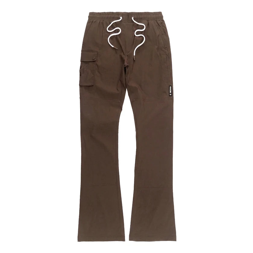 MAKOBI BIG AND TALL ADORNI NYLON STACKED PANTS by Makobi