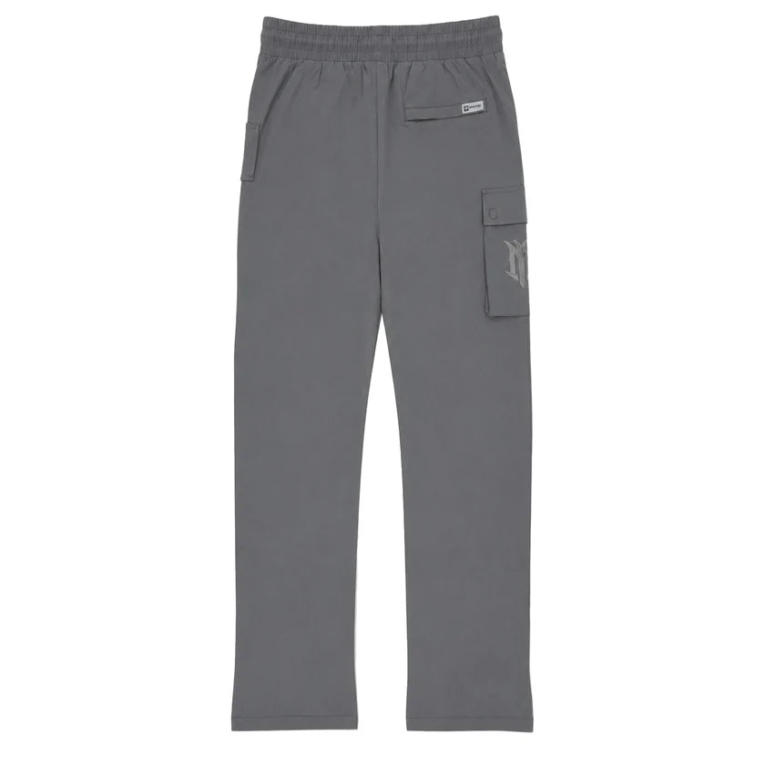 MAKOBI BIG AND TALL ADORNI NYLON STACKED PANTS by Makobi