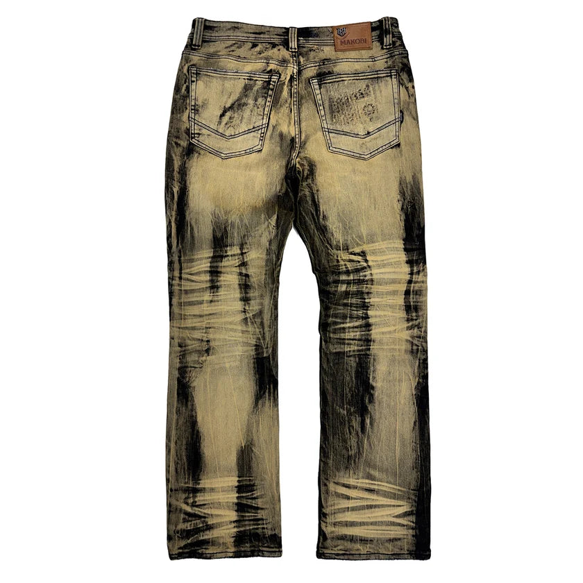 MAKOBI SERGIO STRAIGHT CUT FIT JEANS by Makobi