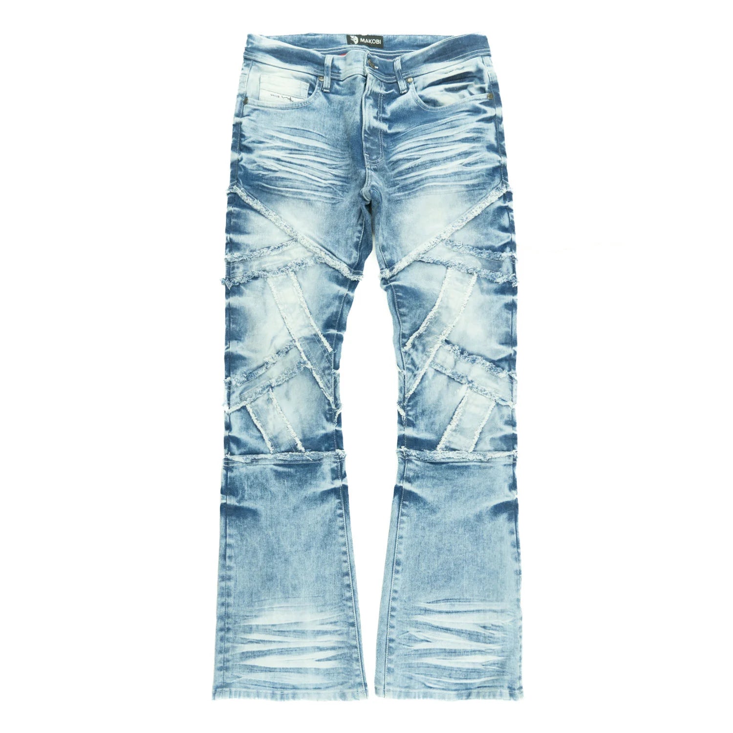 VENETA STACKED JEANS