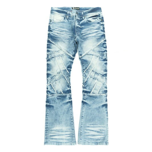 VENETA STACKED JEANS by Makobi