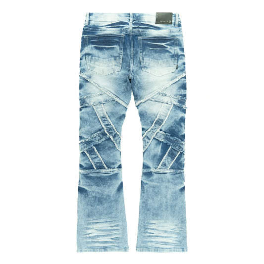 VENETA STACKED JEANS by Makobi