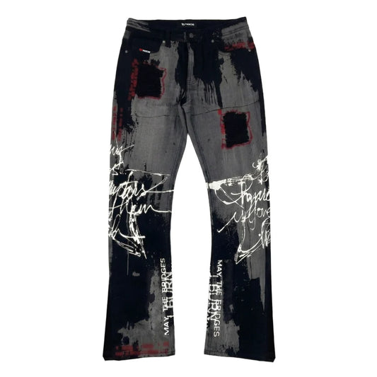 MAKOBI PREGO STACKED TWILL PANTS by Makobi