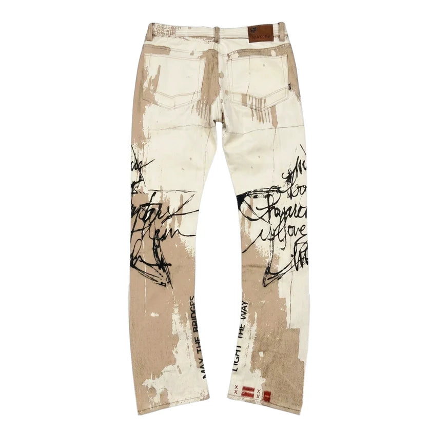 MAKOBI PREGO STACKED TWILL PANTS by Makobi